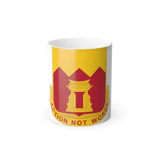 143rd Armored Field Artillery Battalion (U.S. Army) Color Changing Coffee Mug 11oz - Go Mug Yourself