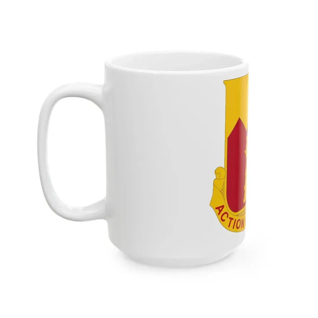 143rd Armored Field Artillery Battalion (U.S. Army) White Coffee Mug - Go Mug Yourself