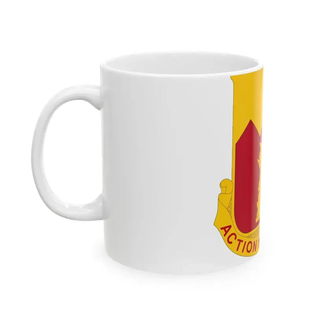143rd Armored Field Artillery Battalion (U.S. Army) White Coffee Mug - Go Mug Yourself