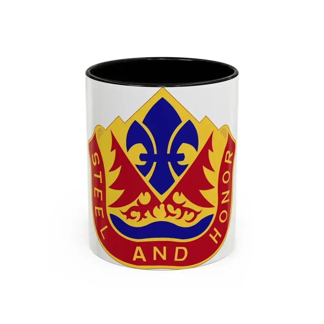 143rd Field Artillery Group (U.S. Army) Accent Coffee Mug 11oz Black - Go Mug Yourself