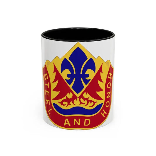 143rd Field Artillery Group (U.S. Army) Accent Coffee Mug 11oz Black - Go Mug Yourself