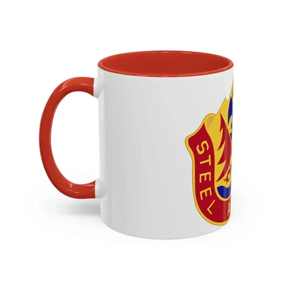 143rd Field Artillery Group (U.S. Army) Accent Coffee Mug - Go Mug Yourself