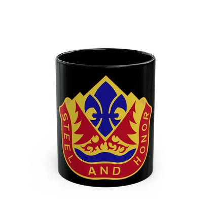 143rd Field Artillery Group (U.S. Army) Black Coffee Mug 11oz - Go Mug Yourself