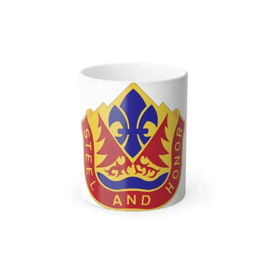 143rd Field Artillery Group (U.S. Army) Color Changing Coffee Mug 11oz - Go Mug Yourself