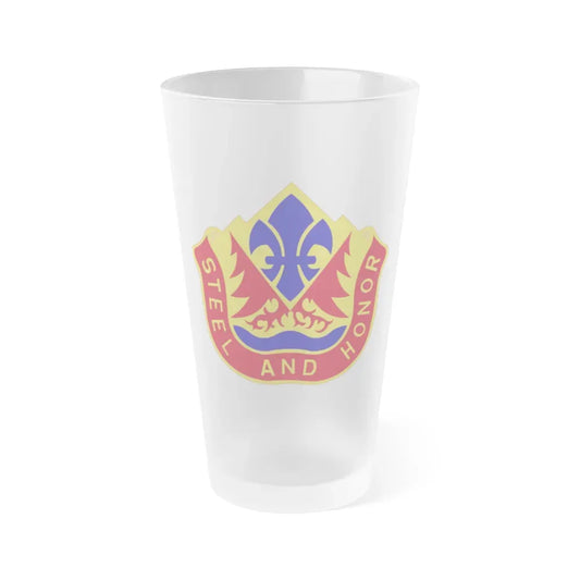 143rd Field Artillery Group (U.S. Army) Frosted Pint Glass 16oz Default Title - Go Mug Yourself