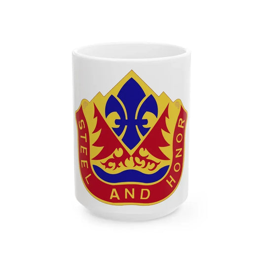 143rd Field Artillery Group (U.S. Army) White Coffee Mug 15oz - Go Mug Yourself