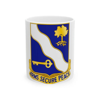 143rd Infantry Regiment (U.S. Army) White Coffee Mug-11oz-Go Mug Yourself