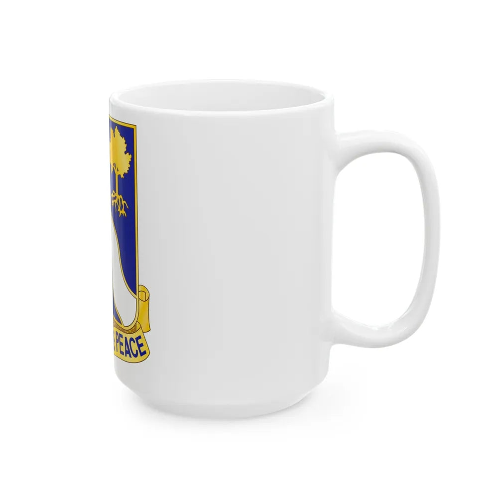 143rd Infantry Regiment (U.S. Army) White Coffee Mug-Go Mug Yourself