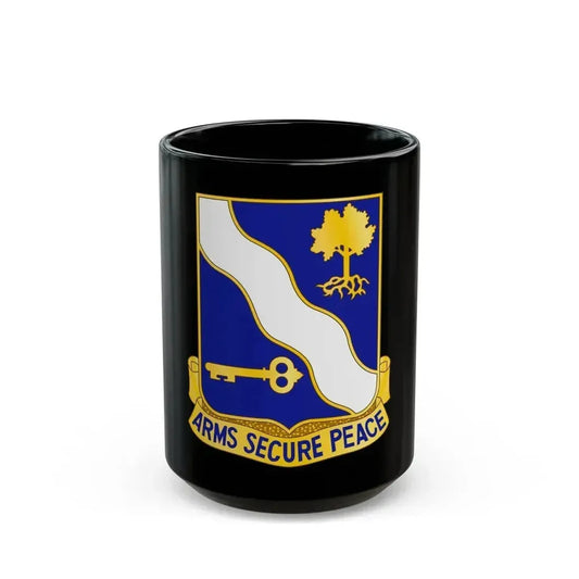 143rd Infantry Regiment (U.S. Army) Black Coffee Mug 15oz - Go Mug Yourself