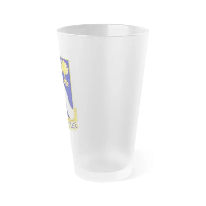 143rd Infantry Regiment (U.S. Army) Frosted Pint Glass 16oz - Go Mug Yourself