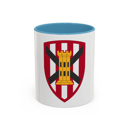 7 Engineer Brigade (U.S. Army) Accent Coffee Mug
