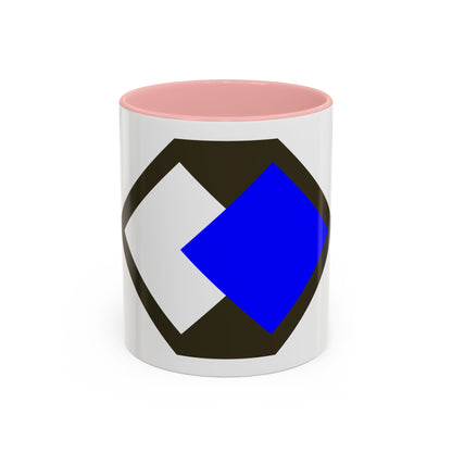 96th Infantry Division SSI (U.S. Army) Accent Coffee Mug