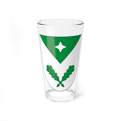 Vinni valla vapp (Estonia) (Coat of Arms) Pint Glass 16oz