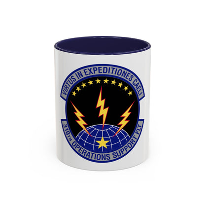 310th Operations Support Flight (U.S. Air Force) Accent Coffee Mug