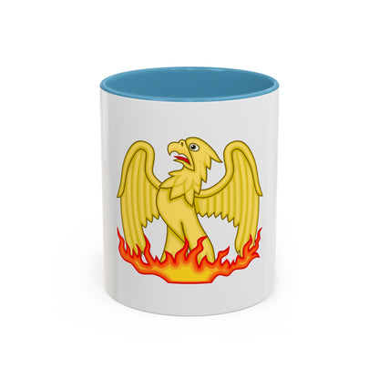 Phoenix Badge of Elizabeth I - Accent Coffee Mug