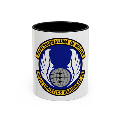 435th Logistics Readiness Squadron (U.S. Air Force) Accent Coffee Mug