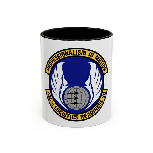 435th Logistics Readiness Squadron (U.S. Air Force) Accent Coffee Mug