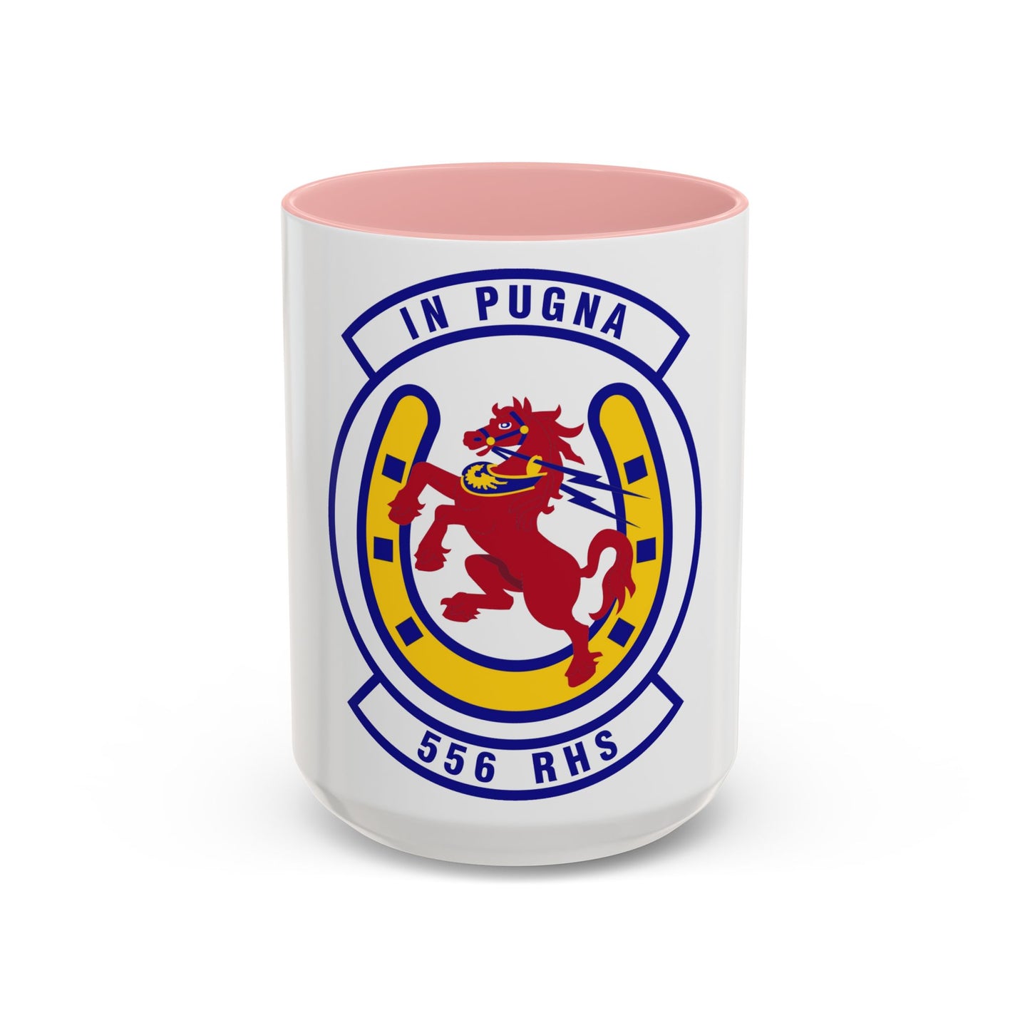 556th Red Horse Squadron (U.S. Air Force) Accent Coffee Mug