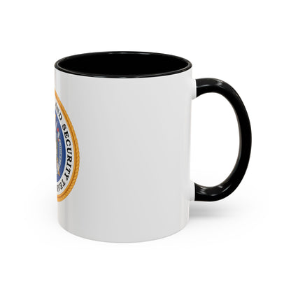 CG Maritime Safety & Security Team (U.S. Coast Guard) Accent Coffee Mug