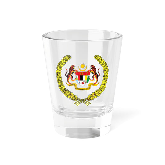 Arms of the Yang di-Pertuan Agong of Malaysia - Shot Glass 1.5oz