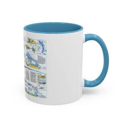 West Indies 2 (1987) (Map) Accent Coffee Mug
