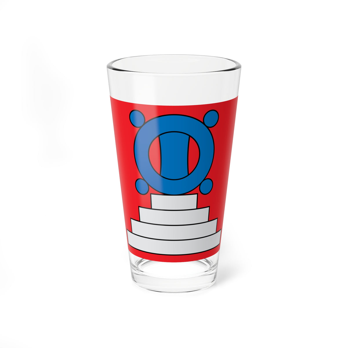 Escudo-xiutetelco (Mexico) (Coat of Arms) Pint Glass 16oz