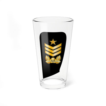 8.SKN MCPO (Korea) (Military Rank) Pint Glass 16oz