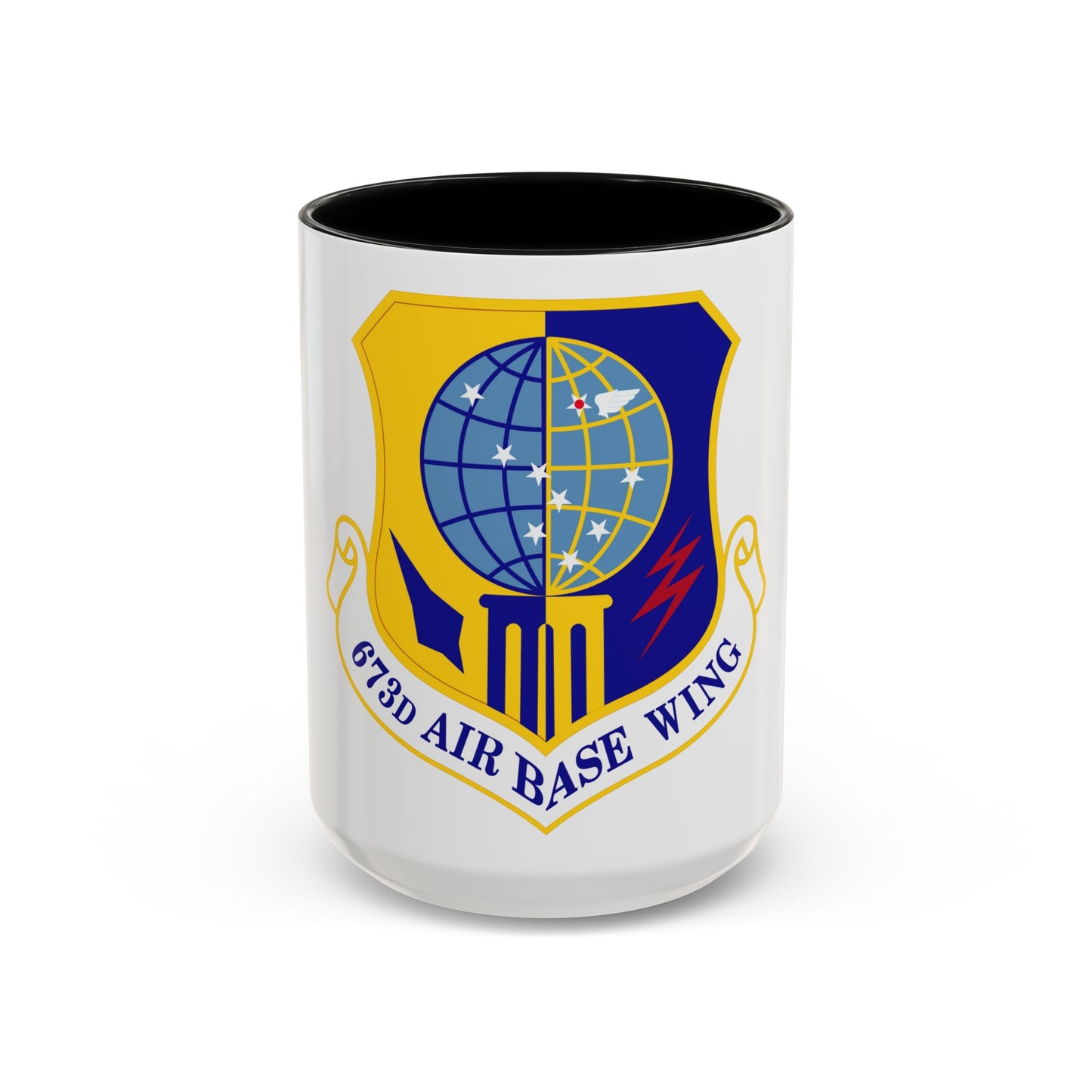 673d Air Base Wing (U.S. Air Force) Accent Coffee Mug