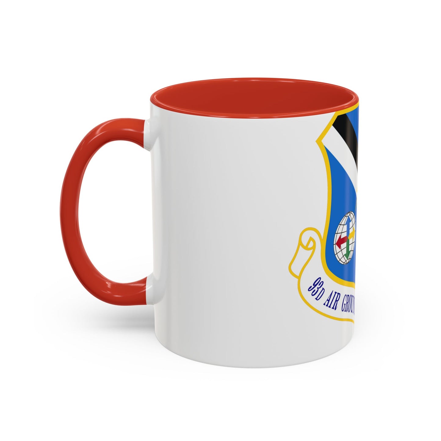 93d Air Ground Operations Wing Emblem (U.S. Air Force) Accent Coffee Mug