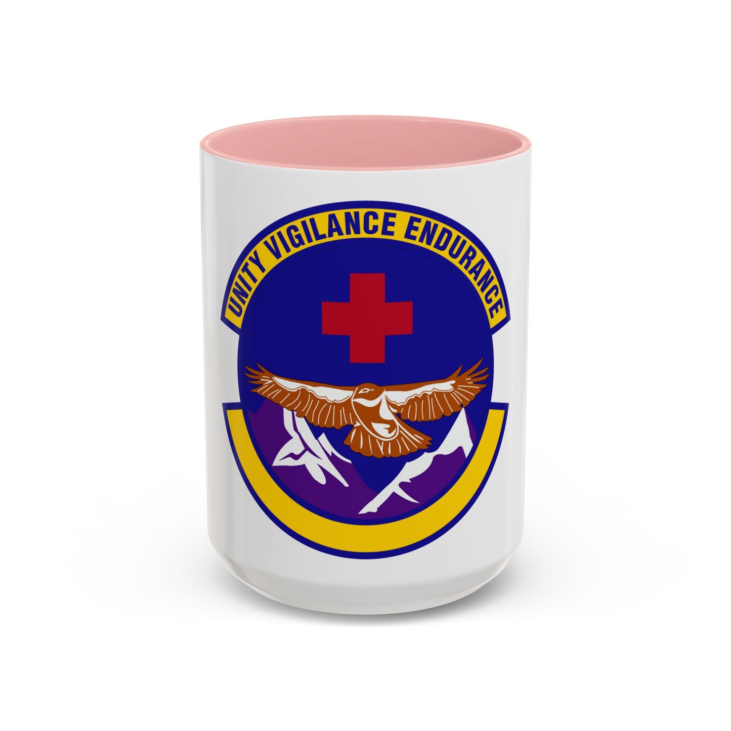 17 Operational Medical Readiness Squadron AETC (U.S. Air Force) Accent Coffee Mug