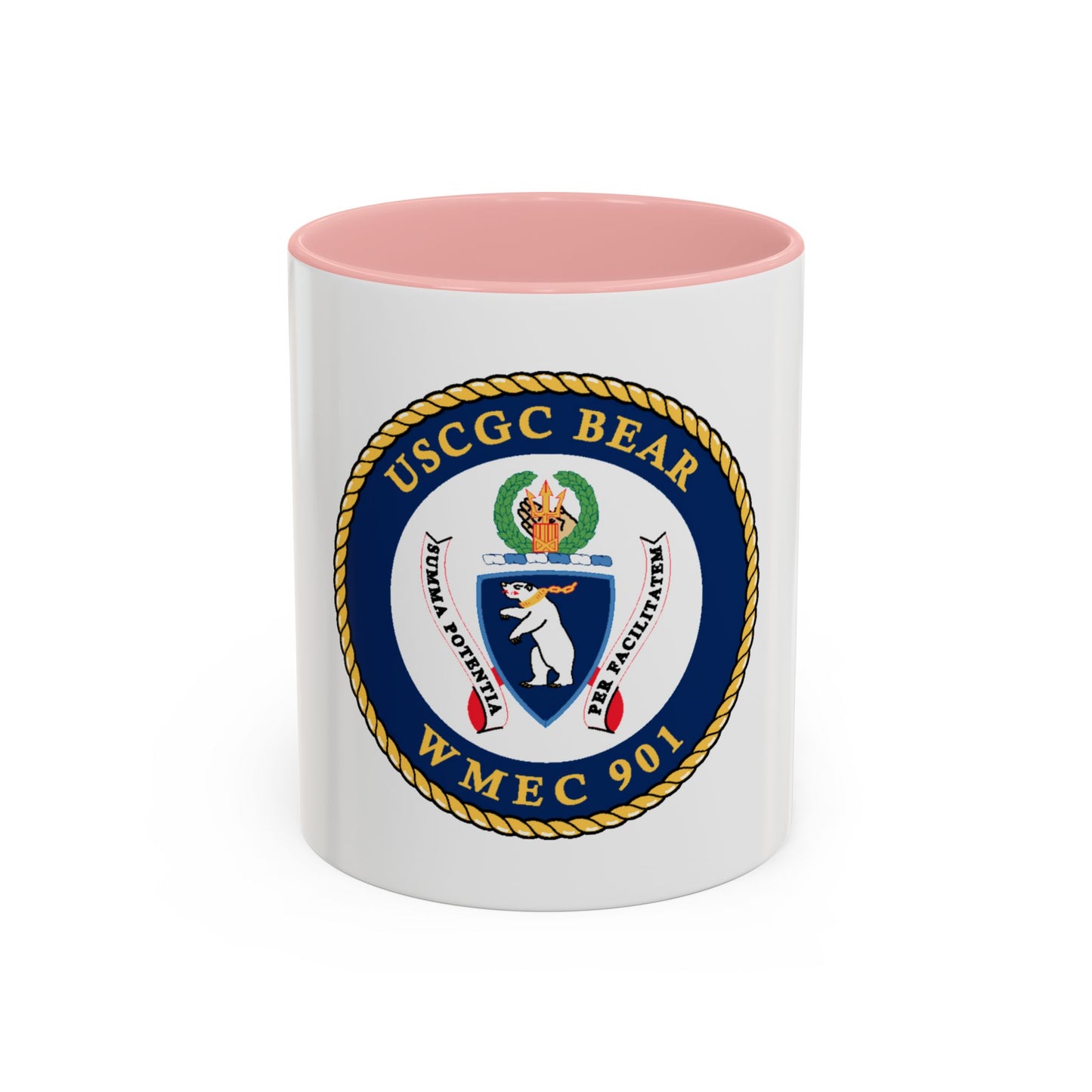 USCGC Bear WMEC 901 (U.S. Coast Guard) Accent Coffee Mug