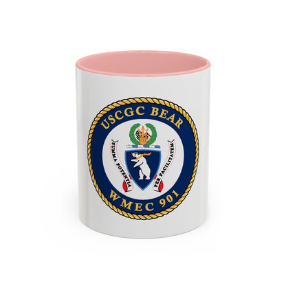 USCGC Bear WMEC 901 (U.S. Coast Guard) Accent Coffee Mug