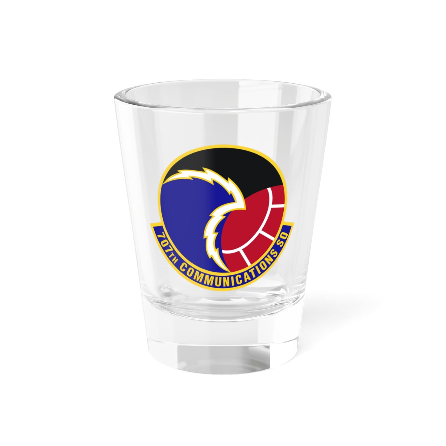 707th Communications Squadron (U.S. Air Force) Shot Glass 1.5oz