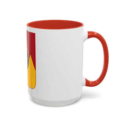 607th Armored Field Artillery Battalion v2 (U.S. Army) Accent Coffee Mug