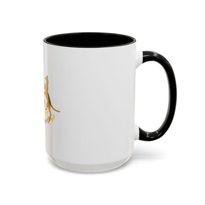 Coat of arms of Tasmania - Accent Coffee Mug