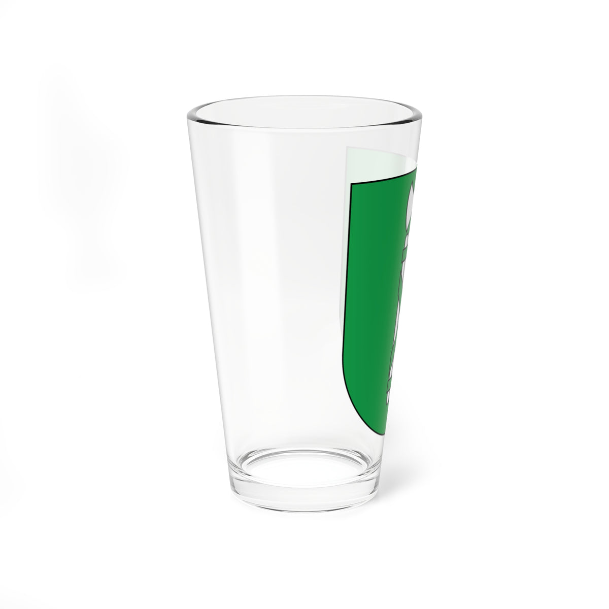 Wappen St. Gallen matt 2010 (Switzerland) (Coat of Arms) Pint Glass 16oz