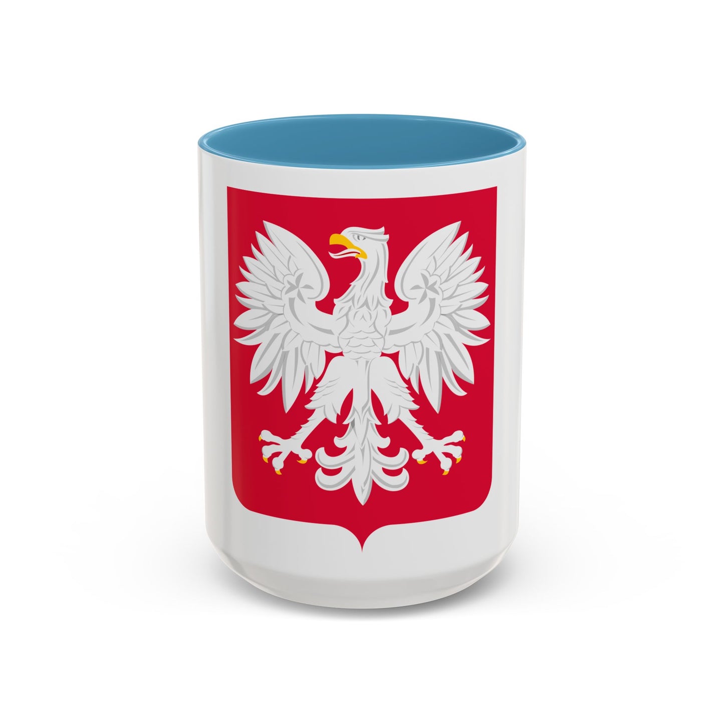 Coat of arms of Poland (1980-1990) - Accent Coffee Mug