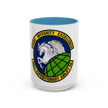 306th Expeditionary Airlift Squadron (U.S. Air Force) Accent Coffee Mug