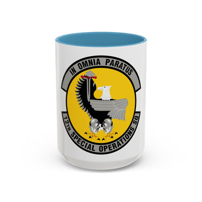 12 Special Operations Squadron AFSOC (U.S. Air Force) Accent Coffee Mug