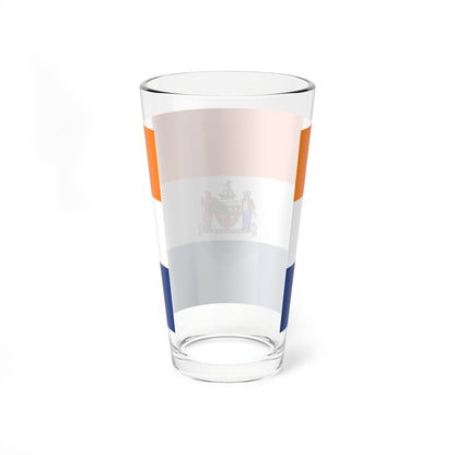 Flag of Albany New York (United States) Pint Glass 16oz