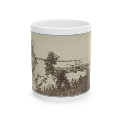 Belle Plain Landing, Va. 005 (U.S. Civil War) White Coffee Mug