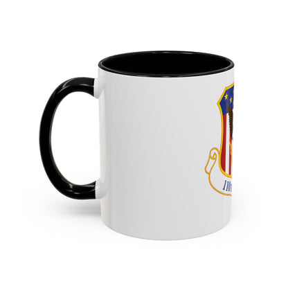 110th Wing emblem (U.S. Air Force) Accent Coffee Mug