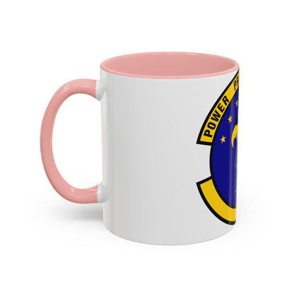 580 Software Engineering Squadron AFMC (U.S. Air Force) Accent Coffee Mug