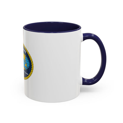 International Port Security Program USCG (U.S. Coast Guard) Accent Coffee Mug