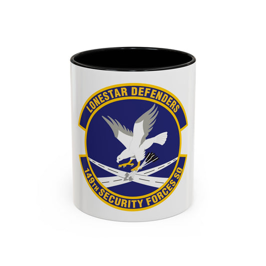 149th Security Forces Squadron (U.S. Air Force) Accent Coffee Mug