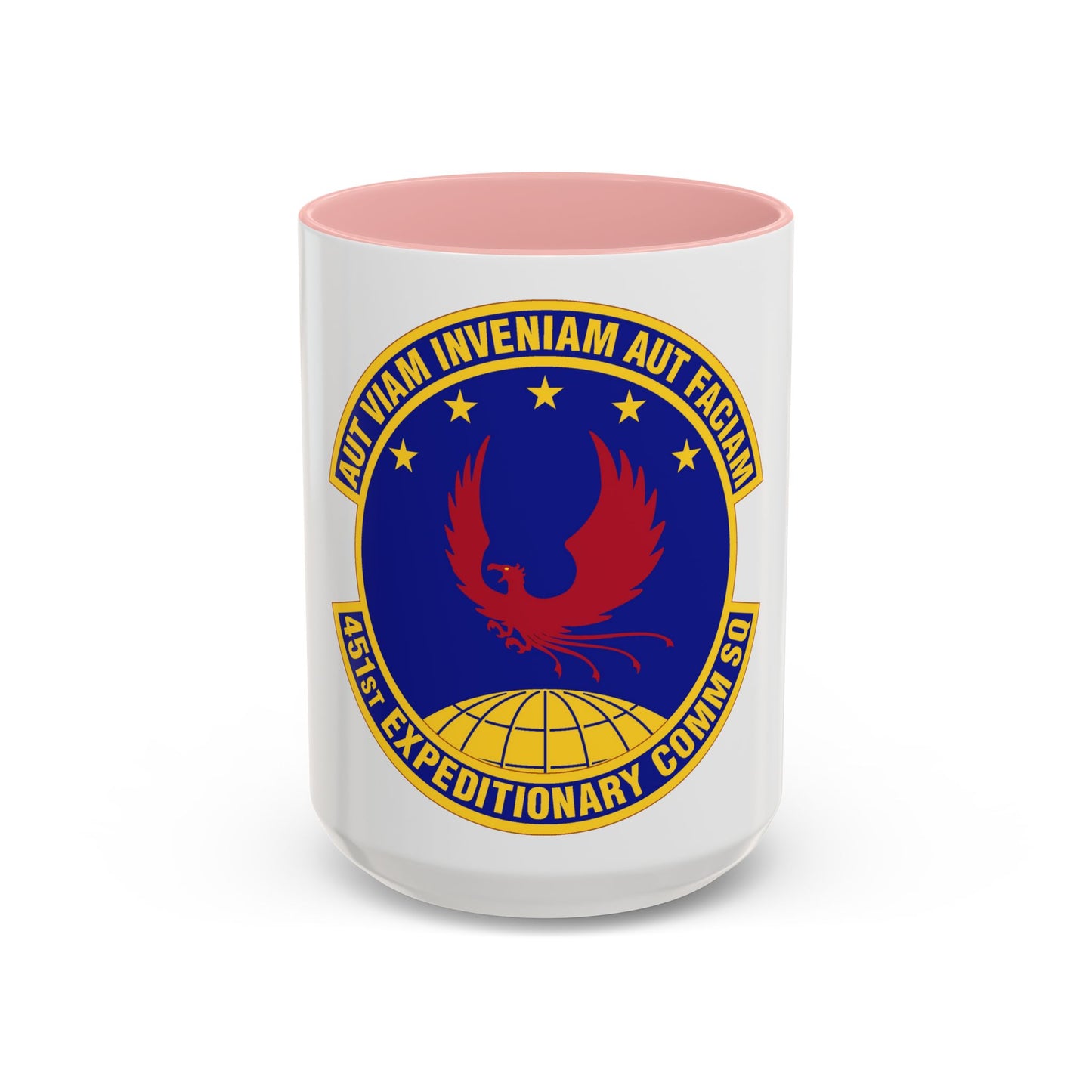 451st Expeditionary Communications Squadron (U.S. Air Force) Accent Coffee Mug