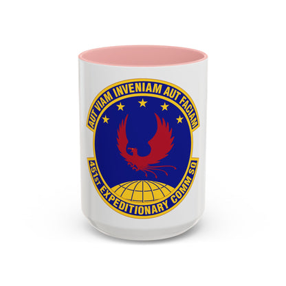 451st Expeditionary Communications Squadron (U.S. Air Force) Accent Coffee Mug
