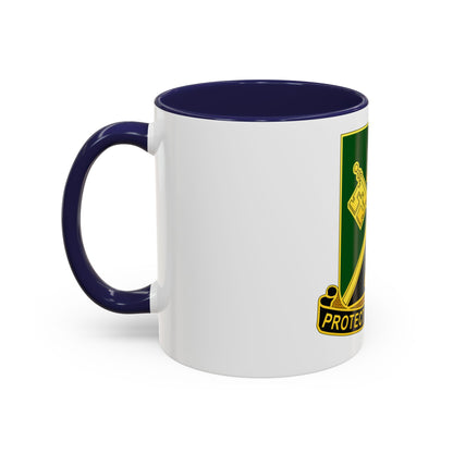 143 Military Police Battalion CAANG (U.S. Army) Accent Coffee Mug