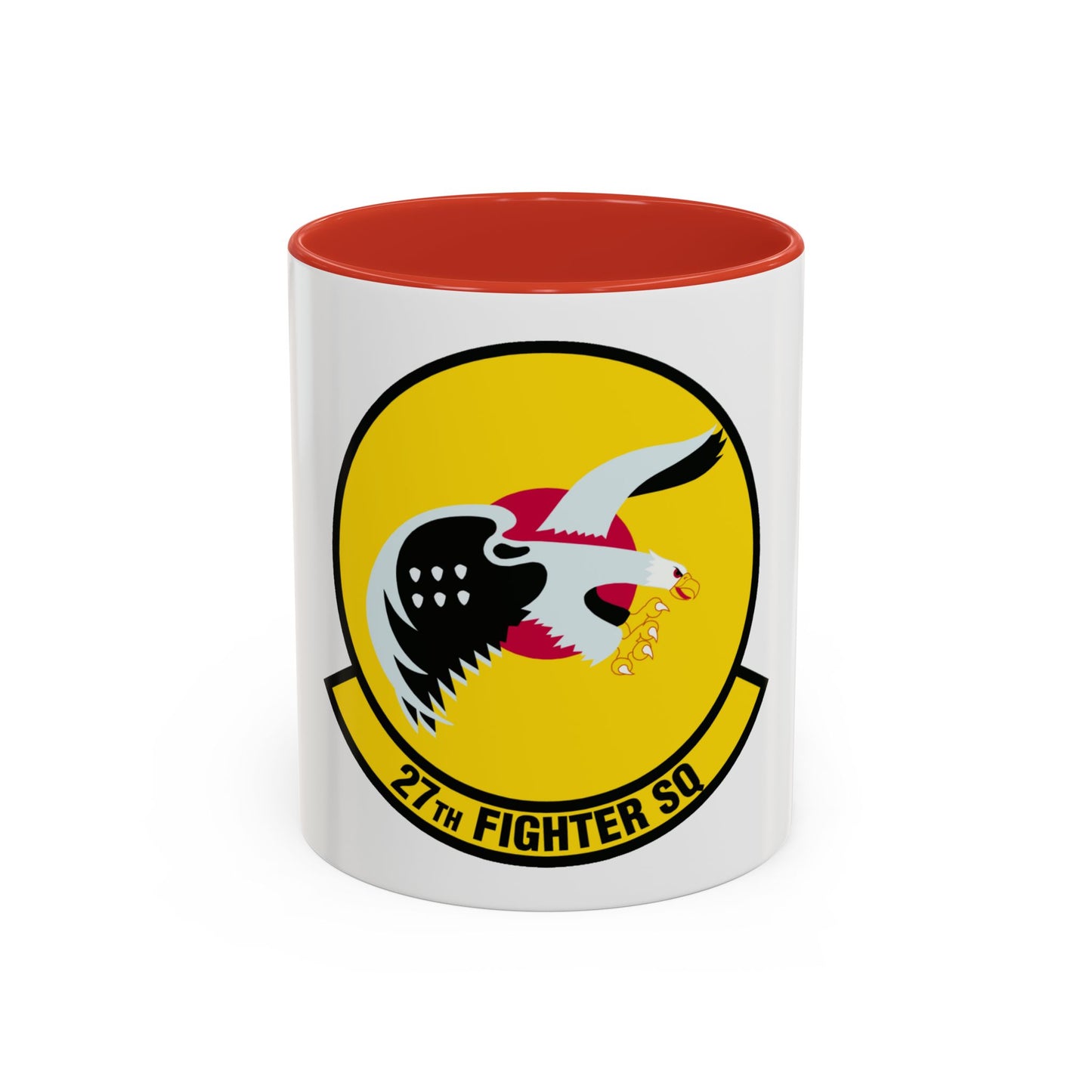 27th Fighter Squadron (U.S. Air Force) Accent Coffee Mug