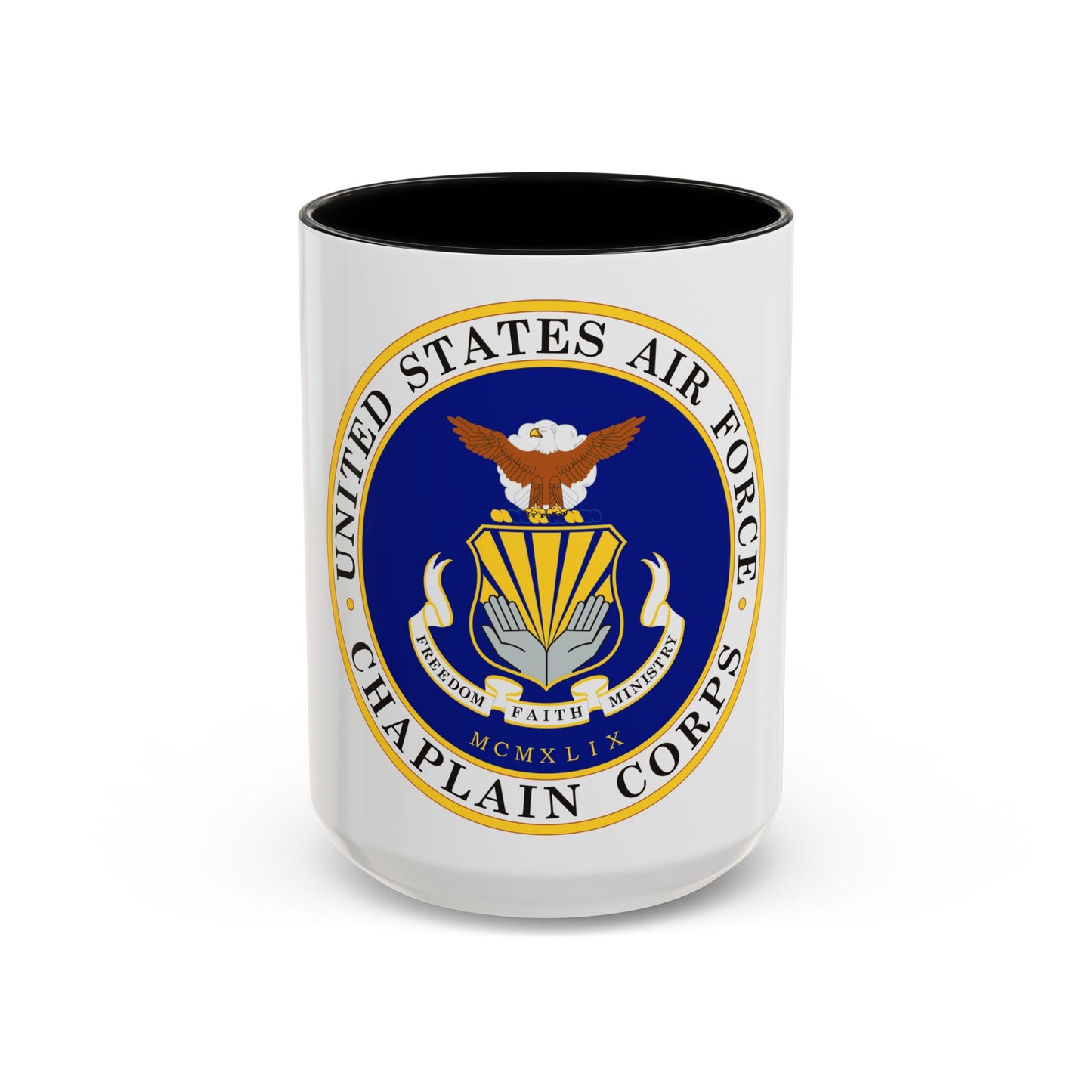 Air Force Chaplain Corps (U.S. Air Force) Accent Coffee Mug